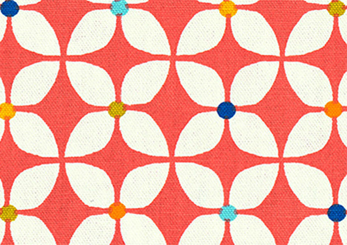 Zap, Coral - Roman Blind - Image 6